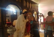 Света Литургија во манастирот Свети Прохор Пчински во Донибрук (33-та Недела по Педесетница)