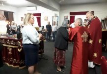 Света Литургија во црквата Света Богородица - Пречиста во Ливерпул (Втора недела од Великиот пост)