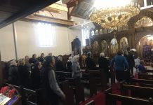 Покаен Канон и Литургија на Претходно Осветени Дарови во црквата Света Петка во Мил Парк