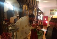 Света Литургија во манастирот Свети Прохор Пчински во Донибрук (Проштална недела)