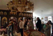 Света Литургија во манастирот Свети Прохор Пчински во Донибрук (Втора недела од Великиот пост)