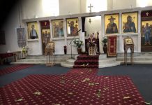 Педесетница - Света Литургија во Соборната црква во Сиденхам