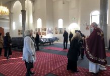 Света Литургија во Соборната црква во Сиденхам