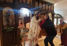 Педесетница - Света Литургија во манастирот Свети Прохор Пчински во Донибрук