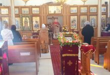 Света Литургија во црквата Света Злата Мегленска во Хоперс Кросинг (3-та Недела по Педесетница)