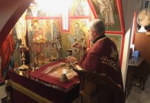 Света Литургија во црквата Света Петка во Мил Парк (3-та Недела по Педесетница)