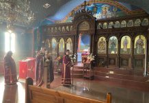 Света Литургија во црквата Свети Пророк Илија во Фуцкреј (3-та Недела по Педесетница)