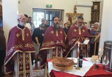 Молитвено одбележан споменот на Преподобен Наум Охридски во неговиот манастир во Роклин