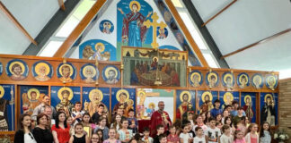 Одбележан крајот на учебната 2022 за учениците од наставата по веронаука во училиштето Карлтон, Сиднеј