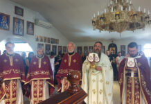 Молитвено одбележан споменот на Светите Прохор Пчински и Гаврил Лесновски во манастирот Донибрук