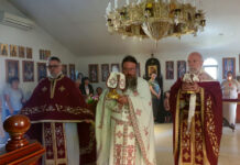 Прославен споменот на Свети Спиридон во манастирот во Донибрук