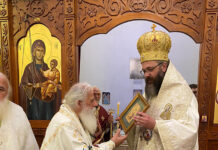 Преподобен Алимпиј Столпник прославен во манастирот „Свети Сава“ во Илајн – државата Викторија