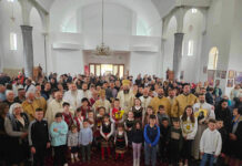 Архиерејско сослужување во соборниот храм во Мелбурн