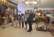 Божик во манастирот Донибрук