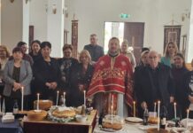 Тринаесетта недела по Педесетница и Свети Фануриј прославени во Перт