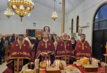 Света Злата Мегленска прославена во нејзиниот храм во Хоперс Кросинг