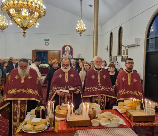 Света Злата Мегленска прославена во нејзиниот храм во Хоперс Кросинг