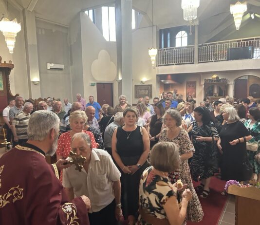 Празникот на Свети Никола во Престон