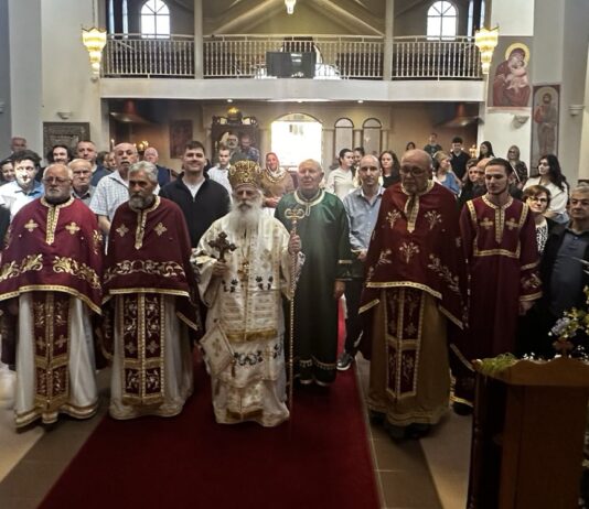 30 години од осветувањето на храмот Свети Никола во Престон