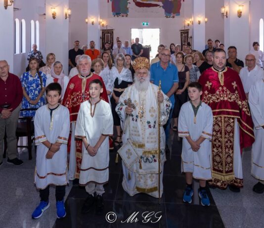 Архиерејска Литургија во Неделата на Светите Отци – Перт, Западна Австралија