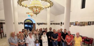 Архиерејска литургија во Бризбен, Квинсланд