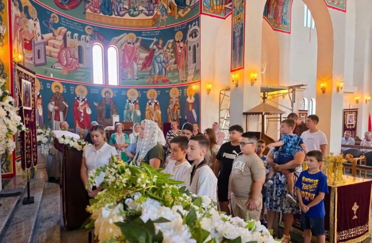 Недела на Митарот и Фарисејот и Молебен за учебната година во Перт