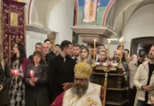 Распоред на богослужби по повод Велигденските празнувања на Митрополитот г. Никола