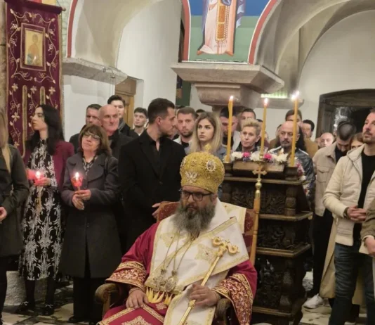 Распоред на богослужби по повод Велигденските празнувања на Митрополитот г. Никола