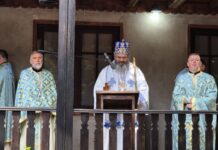 Света Архиерејска Литургија во манастирот на Матка