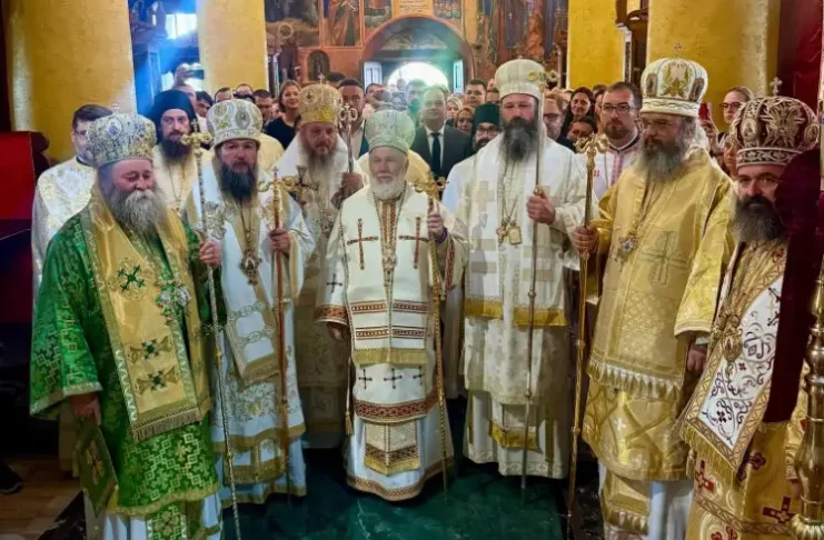 Митрополитот г. Никола сослужуваше во манастирот св. Јоаким Осоговски