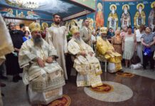 Архиерејска Литургија за Илинден во храмот „Свети Илија“ во н. Аеродром, Скопје