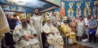 Архиерејска Литургија за Илинден во храмот „Свети Илија“ во н. Аеродром, Скопје