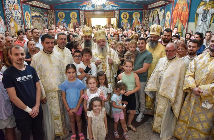 Архиерејска Литургија за Илинден во храмот „Свети Илија“ во н. Аеродром, Скопје