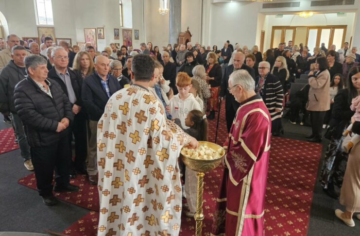 Прославена храмовната слава во Соборниот храм во Сиденхам