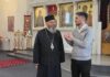 Средба на Митрополитот г. Никола и претседателот на Австралиската работничка партија г. Урош Рашиќ