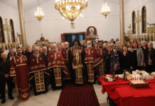 Митрополитот г. Никола богослужеше во Вереби