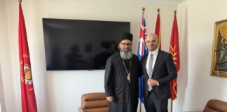 Средба на Митрополитот г. Никола со амбасадорот на РМ г. Стојанче Китаноски